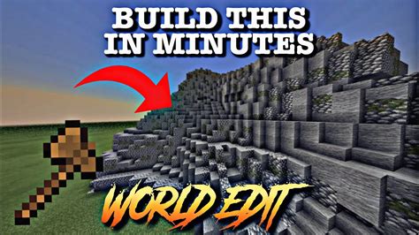 How do you worldedit in minecraft