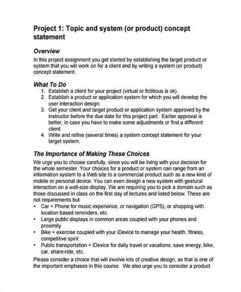 How do you write a product concept statement? - Studybuff