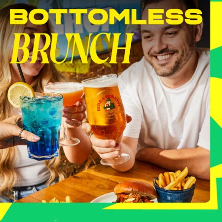 How does a bottomless brunch work