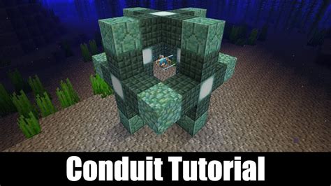 How does a conduit work in minecraft