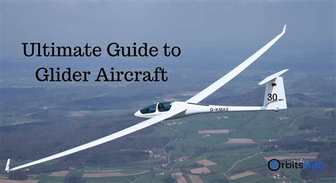How does a glider plane fly