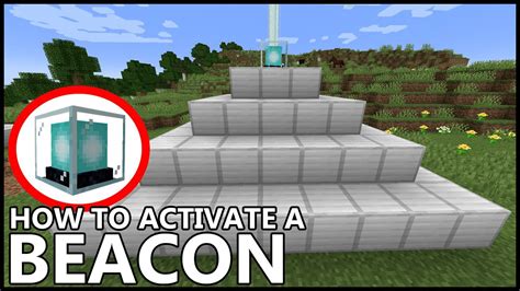 How does a minecraft beacon work