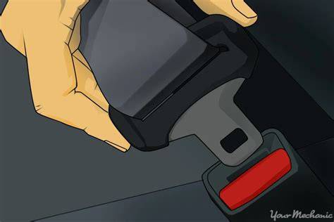 How does a seat belt buckle work.  While seat belts do occasionally contribute t...