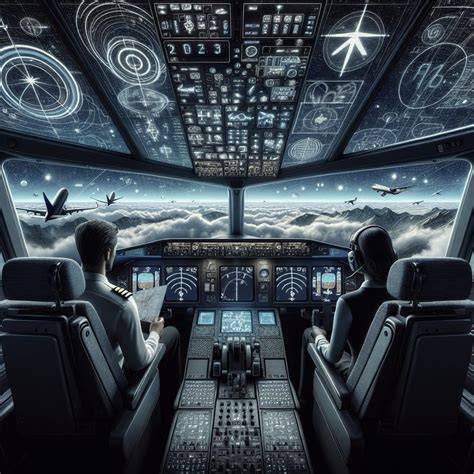 How does airplane navigation work