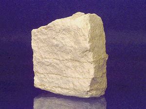 Limestone, sedimentary rock composed mainly of calcium carbonate, usu