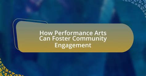 How does community dance foster local engagement