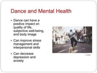 How does dance affect society
