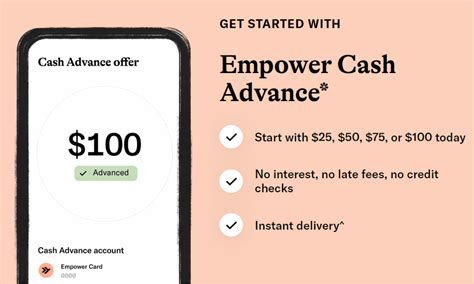 How does empower cash advance work. Monitors spending across all linked accounts. Provides a debit card. Automatic savings based on individual income and expenses. Could assist in building credit history with on-time payments. Up to 10% cash back on select purchases. Up to $250 cash advance with no interest, late fees, or credit check. Cons. 