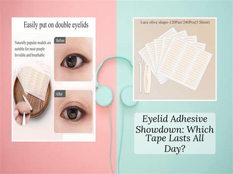 How does eyelid tape work.  This Beauty Tools category item offers a 10-piec...