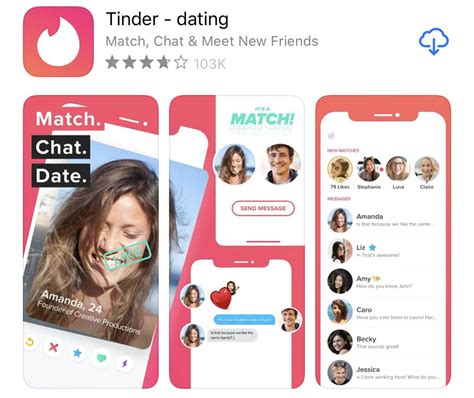 How does the app tinder work. How to use Tinder can be explained in just 3 pictures about how Tinder works. These are screenshots of the main swiping screen, account screen, and matches/messages screen with labels to walk you through it. If you get these screens, you get how Tinder works. 