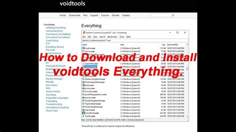 How does voidtools "Everything" find results so quickly; yet MS ...