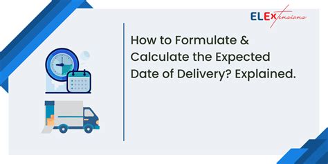How expected delivery date is calculated