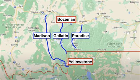 How far away is yellowstone