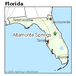 How far is Altamonte Springs from Ocala