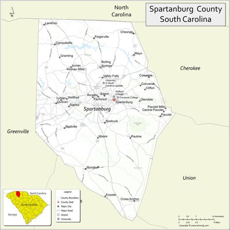 How far is Amelia Island from Spartanburg (South Carolina)