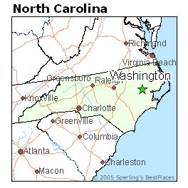 How far is Ayden (North Carolina) from Washington (North Carolina)