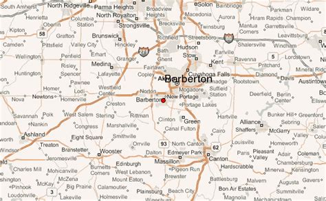 How far is Barberton, OH from Macedonia, OH Around the World …