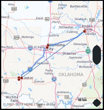 How far is Eufaula (Oklahoma) from Tulsa - driving distance - Tri…