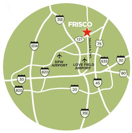 How far is Frisco Texas to Dallas Texas? - Answers