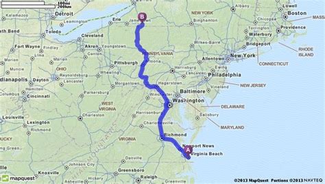 How far is Jamaica, NY from Virginia Beach, VA Around the …