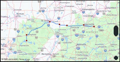 How far is Lexington from Dallas - driving distance