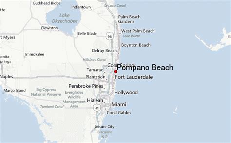 How far is Miami Gardens from Pompano Beach