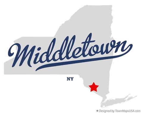 How far is Middletown (New York) from Liberty (New York)