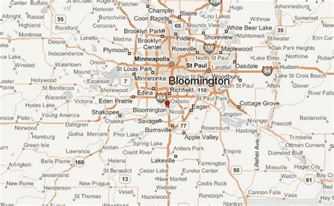 How far is Minneapolis from Bloomington