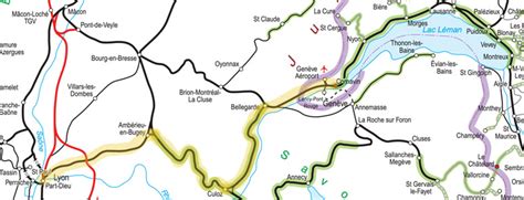 How far is lyon to geneva