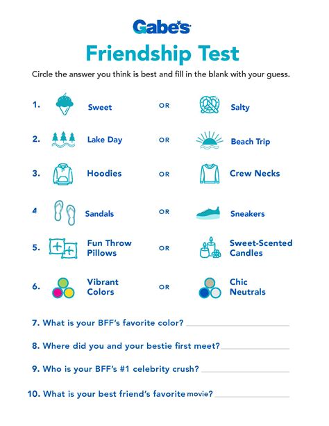 How good is your friendship quiz