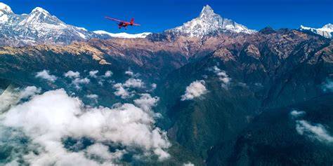 How high should you fly over the mountains