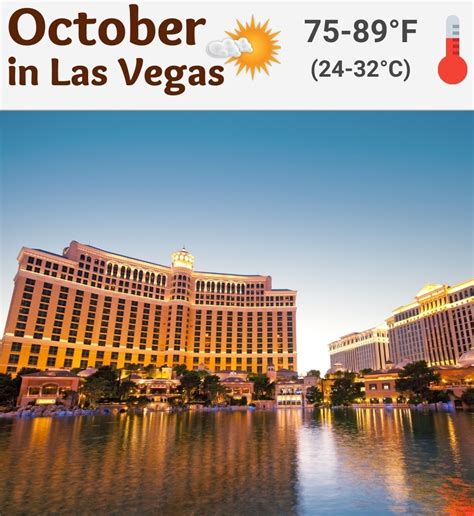 How hot is las vegas in october