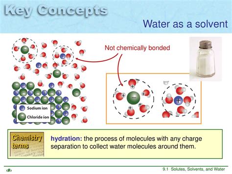 How ions gather water molecules around them