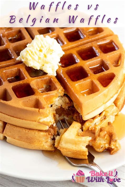 How is a belgian waffle different