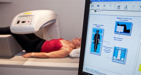 How is a bone density test done