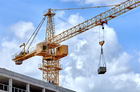 How is a tower crane built