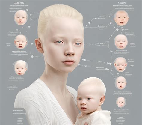 How is albinism passed on