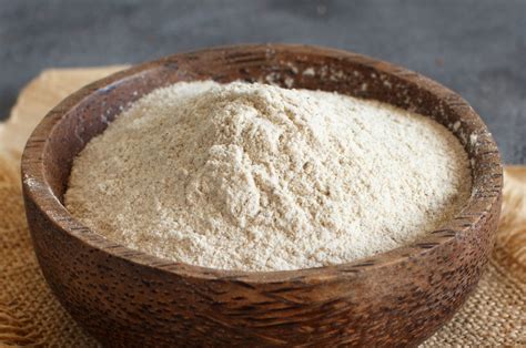 How is brown flour made