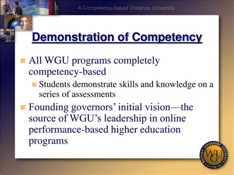 How is competency determined at wgu.  By Understanding the Competency-Based Approa...