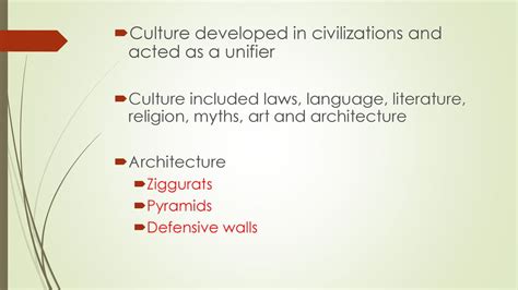How is culture developed