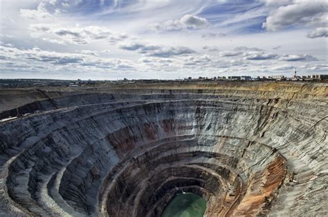 How is diamond extracted