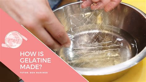 How is gelatin made of