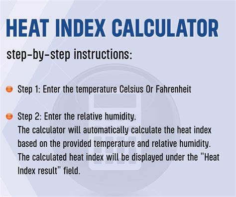 How is heat index calculated