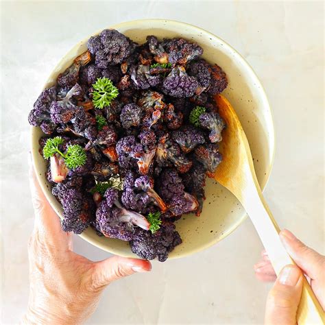 How is purple cauliflower made