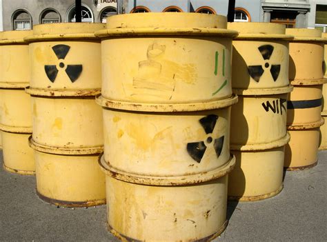 How is radioactive waste made