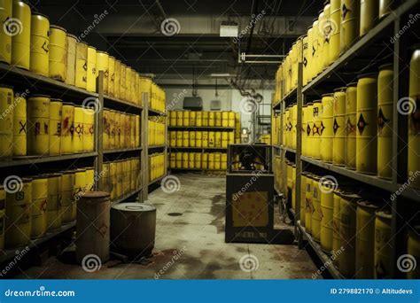 How is radioactive waste stored