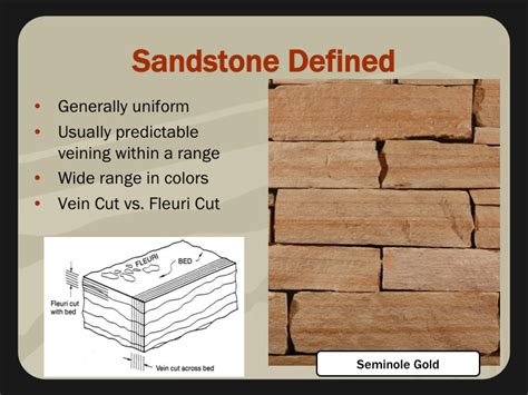 Sandstone can form under the sea or on land. Uses. Sandstone has been used to construct buildings, statues, and fountains. Granite. Granite is an igneous rock .... 