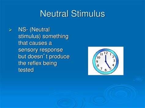 Conditioned Stimulus (CS): Previously neutral stimulus that elicits a response after being paired with the UCS. ... Stimuli similar to CS elicit a similar CR.. 