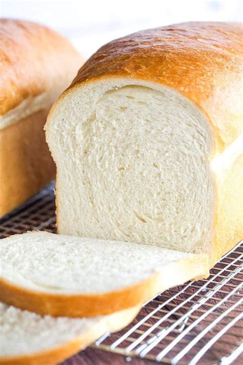 How is white bread made