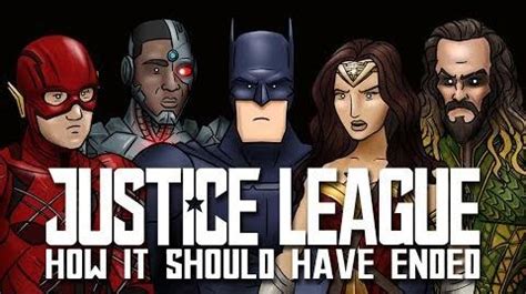 How it should have ended justice league